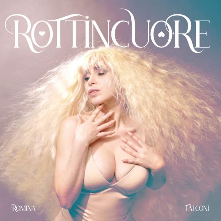 Romina Falconi Rottincuore cover album 2024 – nuovo disco pop ironico e drammatico con 13 canzoni come carte dei tarocchi