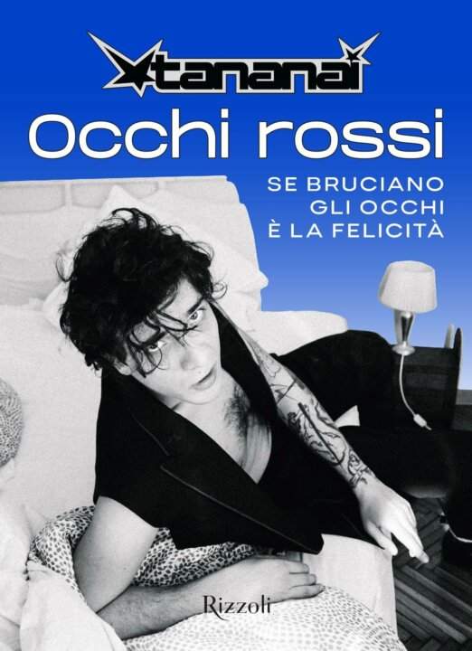 Tananai copertina "Occhi rossi. Se bruciano gli occhi è la felicità"