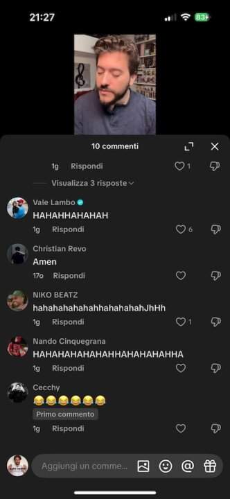 Vale Lambo Alvise Salerno Polemica Follow commenti