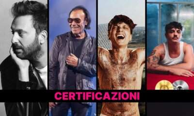 Cesare Cremonini, Antonello Venditti, Ultimo e Olly protagonisti delle nuove certificazioni FIMI della settimana