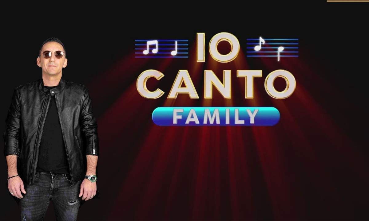 Logo Io Canto Family 2025 con Michelle Hunziker e i nuovi coach