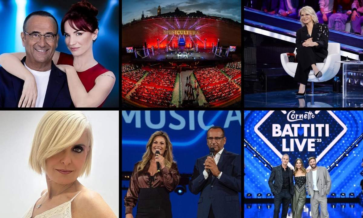Musica in tv 2025, i grandi eventi e i concerti in prima serata