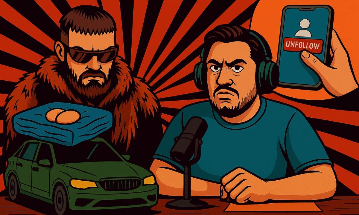 Vale Lambo e il collettivo SLF nella polemica per il brano Follow dopo la recensione di Alvise Salerno