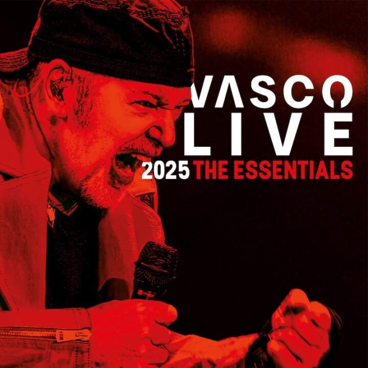 Vasco Rossi – Vasco Live 2025, copertina del nuovo disco dal tour negli stadi