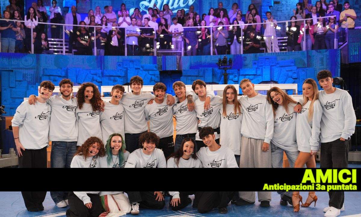 Amici 25 anticipazioni puntata 12 ottobre con Fabrizio Moro, Achille Lauro e Gigi D'Alessio