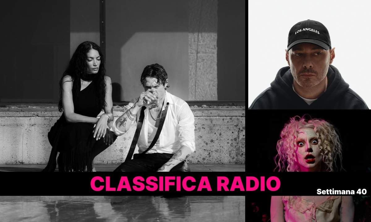 Classifica radio EarOne settimana 40 2025