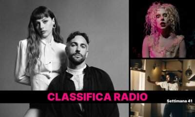 Classifica radio EarOne settimana 41 2025