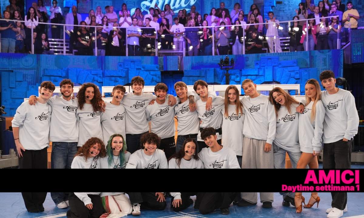 Amici 25 daytime prima settimana - scelte professori, voti e lezioni