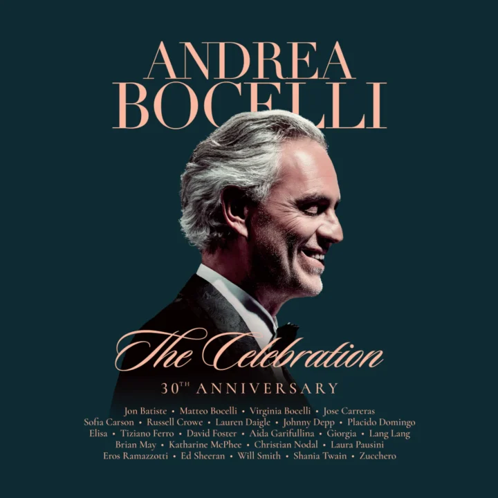 andrea bocelli the celebration 30th anniversary cover