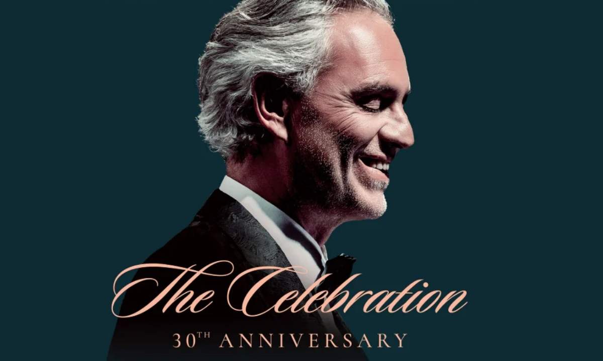Andrea Bocelli durante The Celebration 30th Anniversary – concerto per i 30 anni di carriera