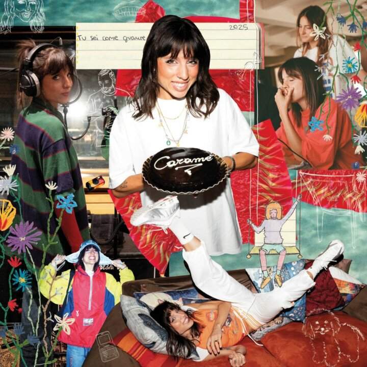 Angelina Mango, copertina dell’album “Caramé”, il nuovo disco pubblicato a sorpresa il 16 ottobre 2025