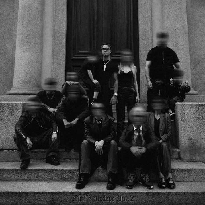 Copertina ufficiale del nuovo progetto di Capo Plaza, Hustle Mixtape Vol. 2, in uscita il 31 ottobre 