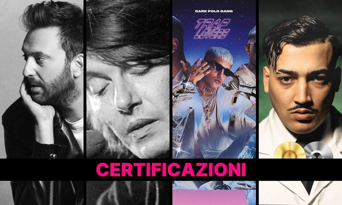 Da Cremonini a De Andrè le certificazioni FIMI settimana 43:2025