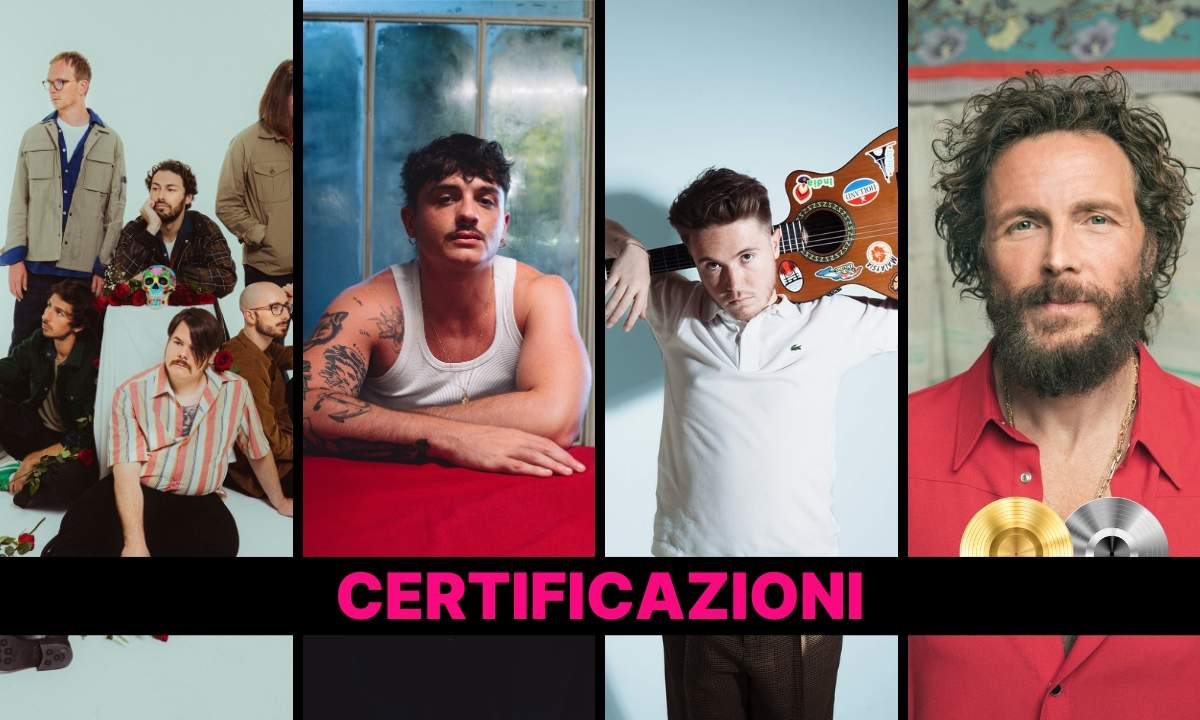 Pinguini Tattici Nucleari, Olly, Alfa e Jovanotti tra i protagonisti delle certificazioni FIMI della settimana 40 del 2025