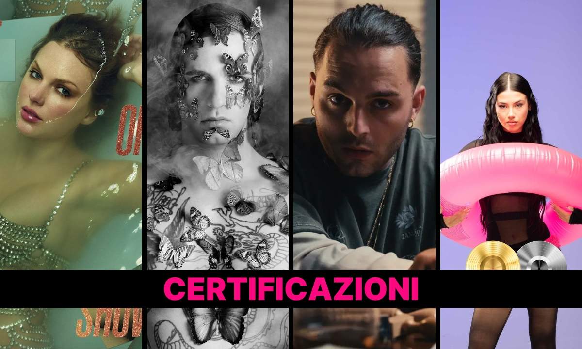 Taylor Swift, Achille Lauro, Anna ed Ernia protagonisti delle certificazioni FIMI settimana 41 2025