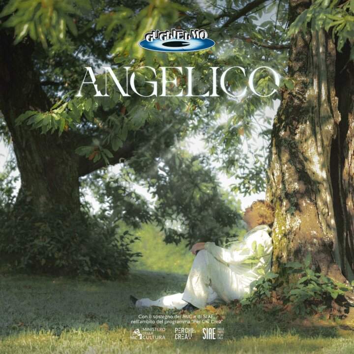 Copertina del nuovo album Angelico di Guglielmo