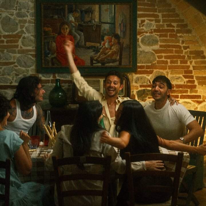 Copertina del singolo Notti italiane di Ruggero Pasquarelli