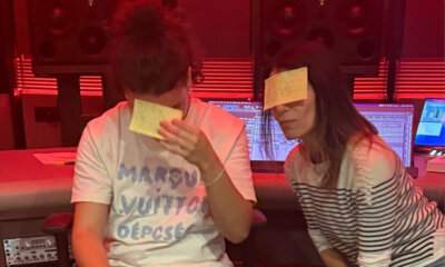 thasup e Giorgia insieme in studio per registrare un duetto