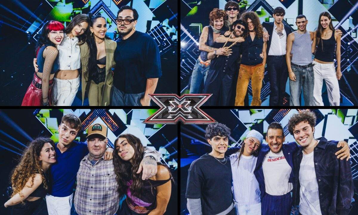 Concorrenti e giudici di X Factor 2025 pronti ai Live Show