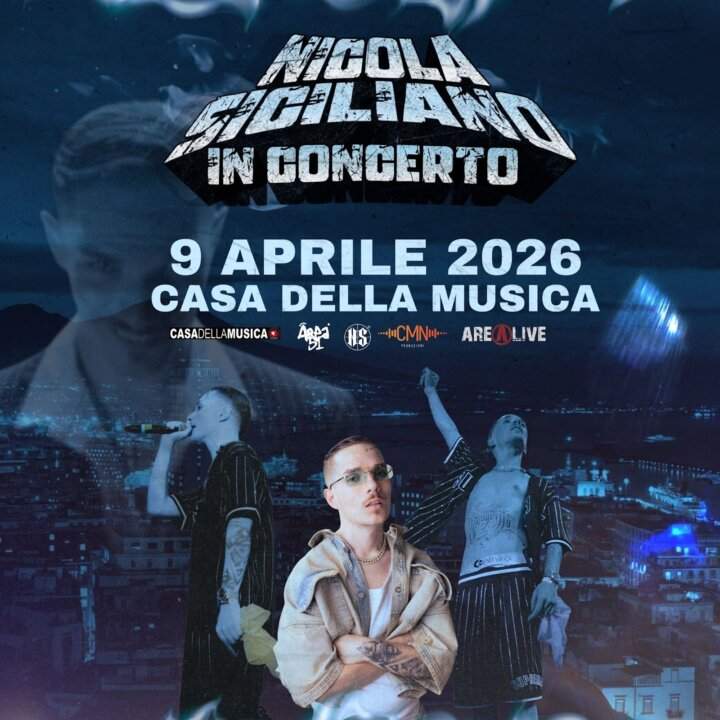 Locandina del concerto di Nicola Siciliano a Napoli