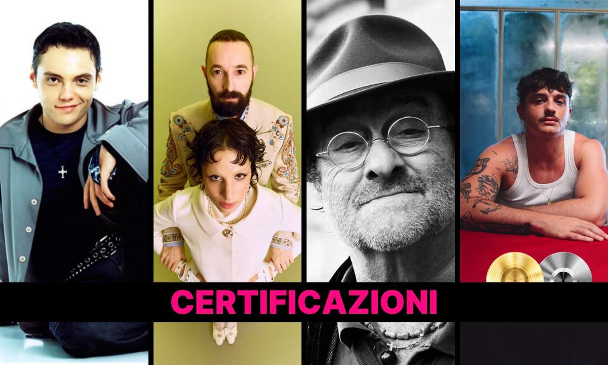 Certificazioni FIMI settimana 44 2025 – Tiziano Ferro, Olly, Coma_Cose