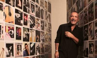 Eros Ramazzotti durante la presentazione dell’album “Una Storia Importante” a Ca’ del Bosco