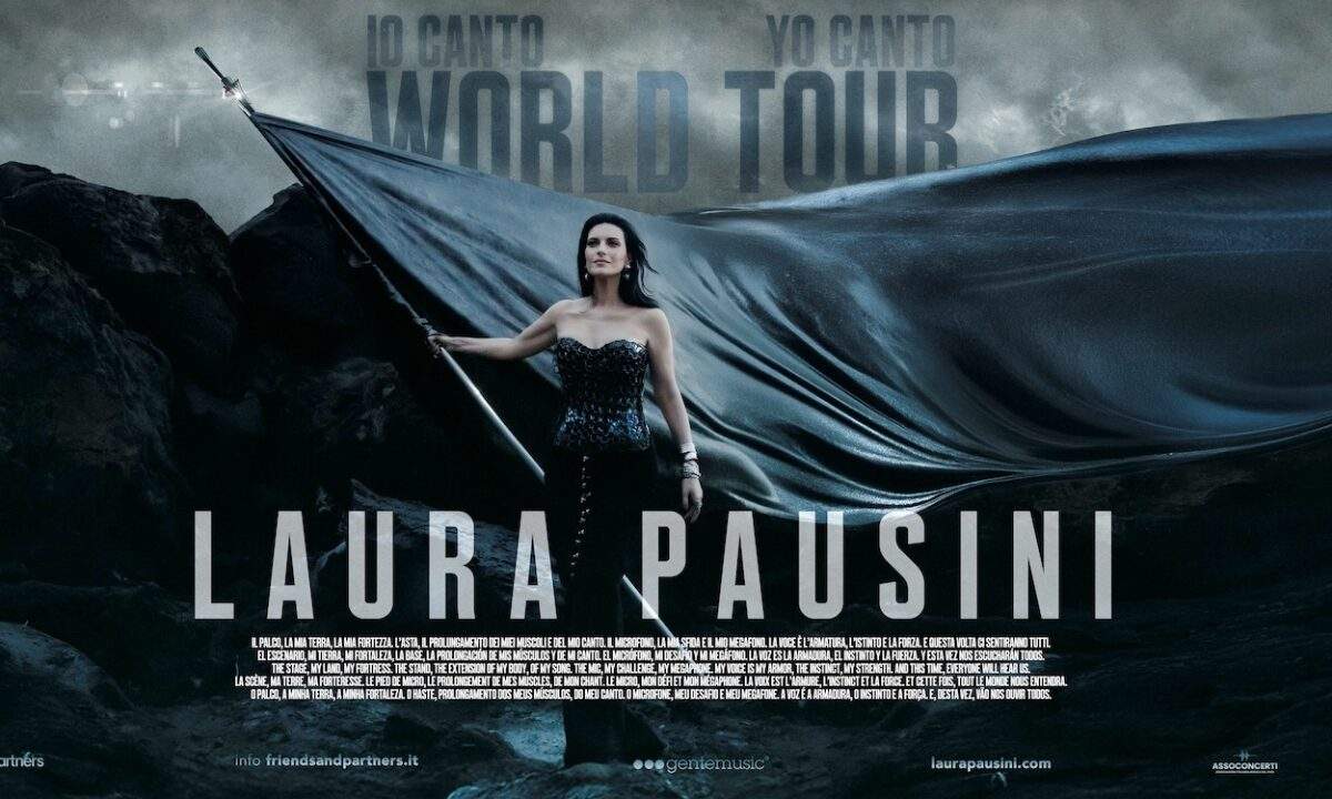 Laura Pausini annuncia nuove date del IO CANTO YO CANTO World Tour 2026/2027