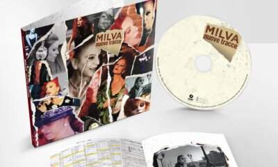 Copertina della raccolta “Milva: nuove tracce” con brani inediti e nuove versioni curate da Lucio Fabbri