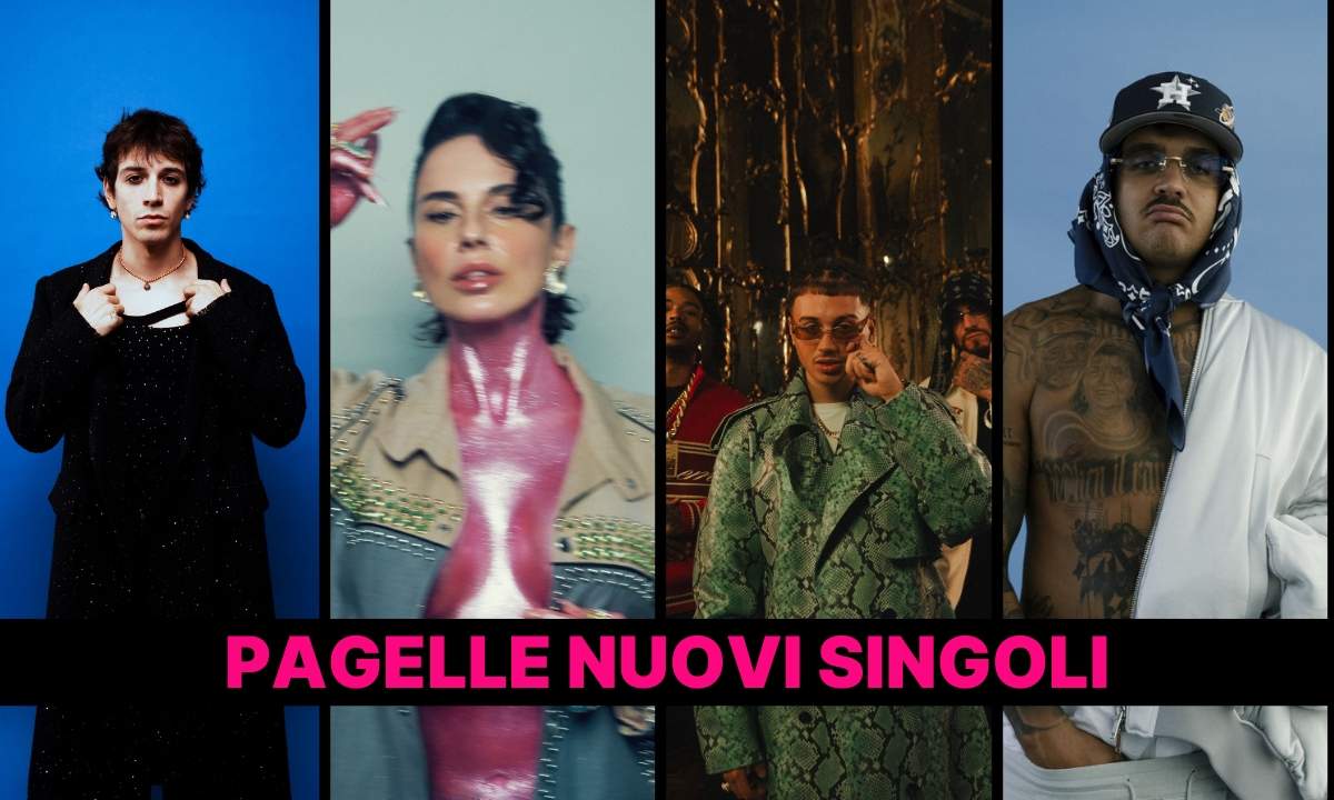 le pagelle nuovi singoli 7 novembre 2025 di All Music Italia