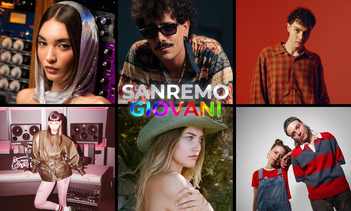 I sei artisti della prima puntata di Sanremo Giovani 2025: Antonia, Joseph, Cmqmartina, La Messa, Xhovana e Renato D’Amico
