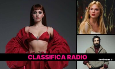 Classifica Radio EarOne settimana 51 – Podio Annalisa, Swift e Tommaso Paradiso