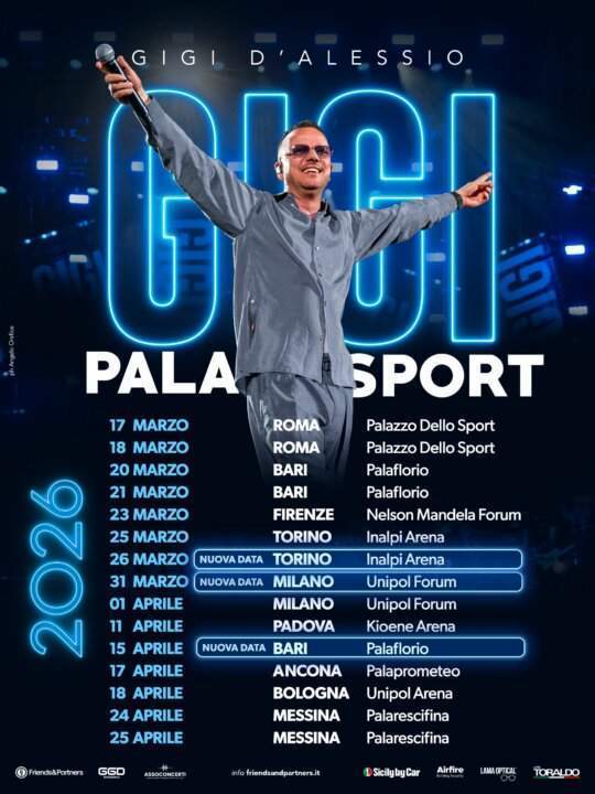 gigi d'alessio nuove date