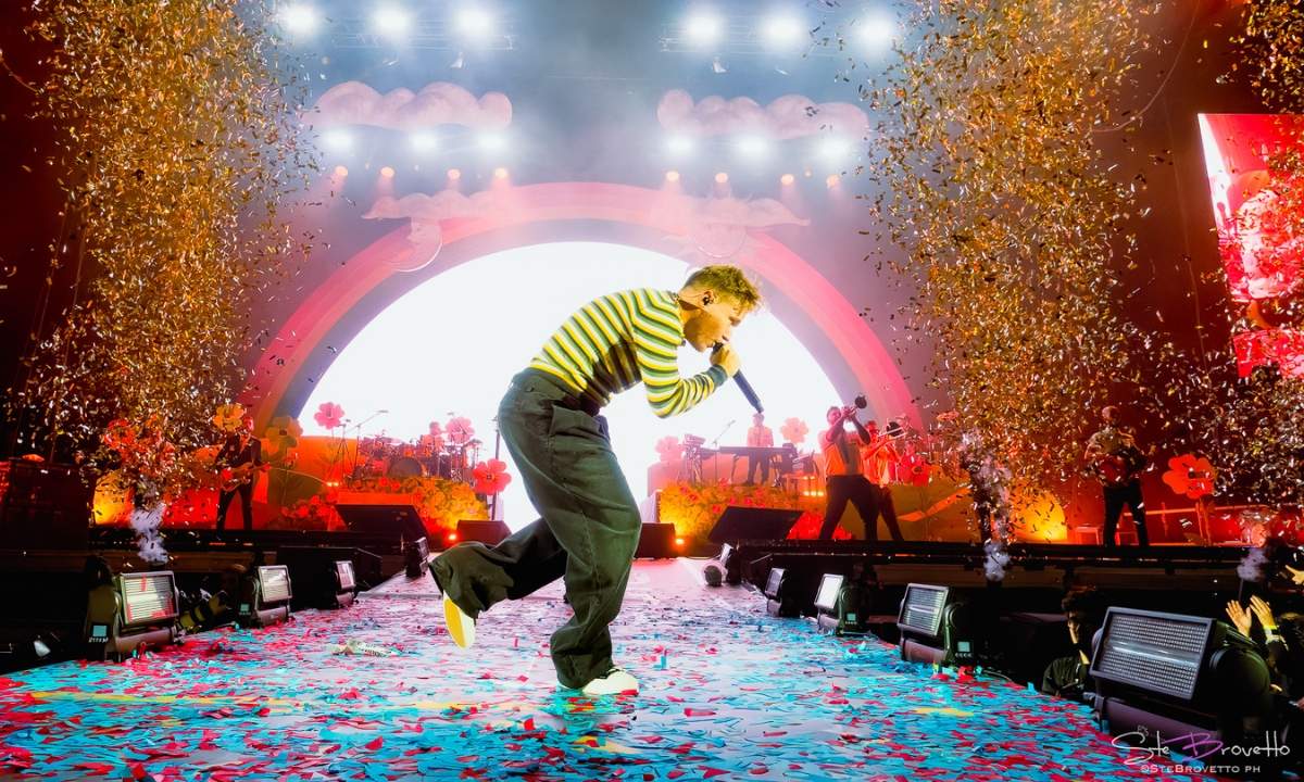 Alfa in concerto, foto live di Stebrovetto scattata durante il tour