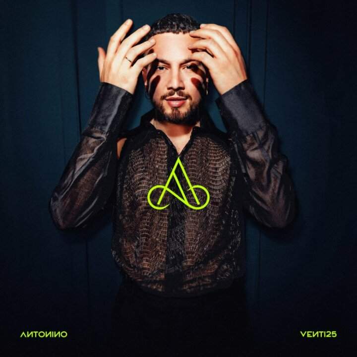 Copertina dell’album “VENTI25” di Antonino