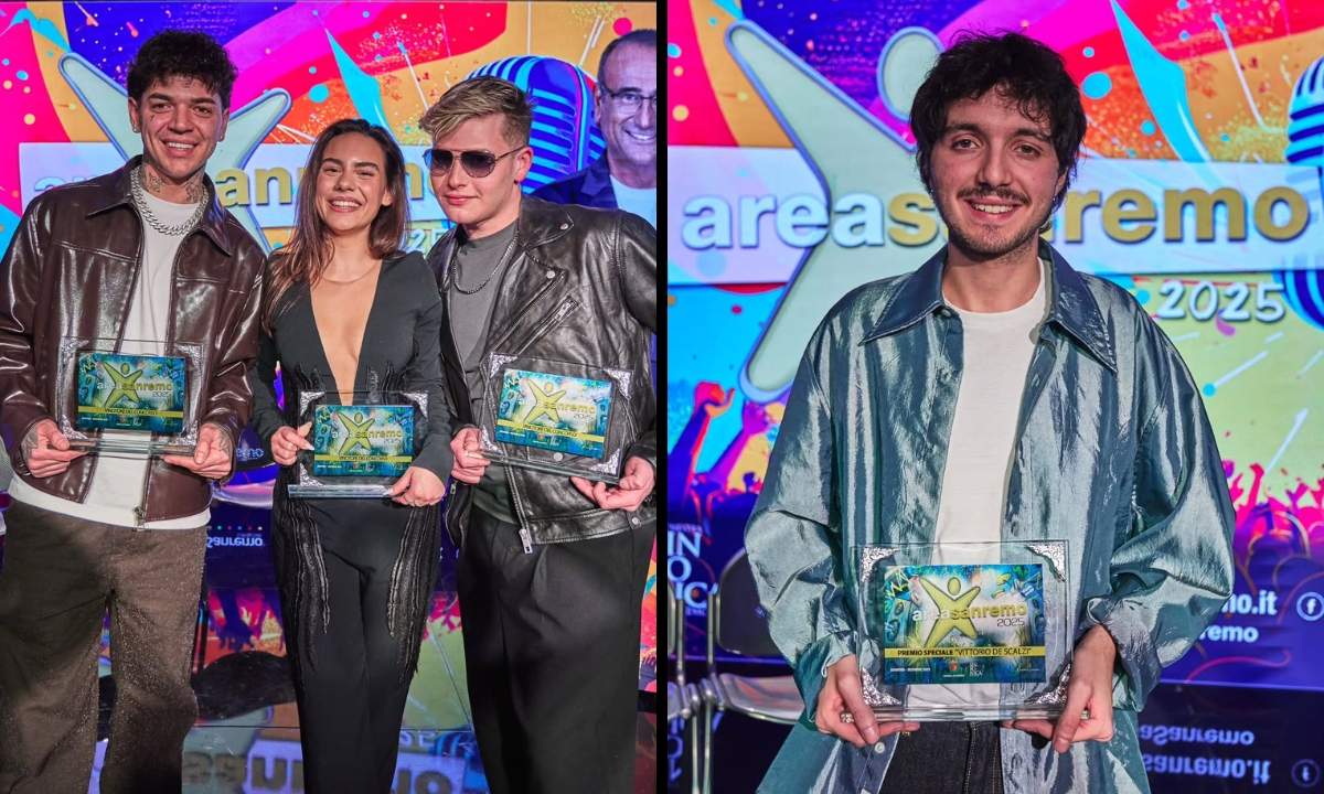 Mazzariello e Blind & El ma e Soniko vincitori di Area Sanremo 2025