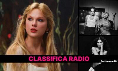 classifica radio earone 49 2025. I brani più passati in radio