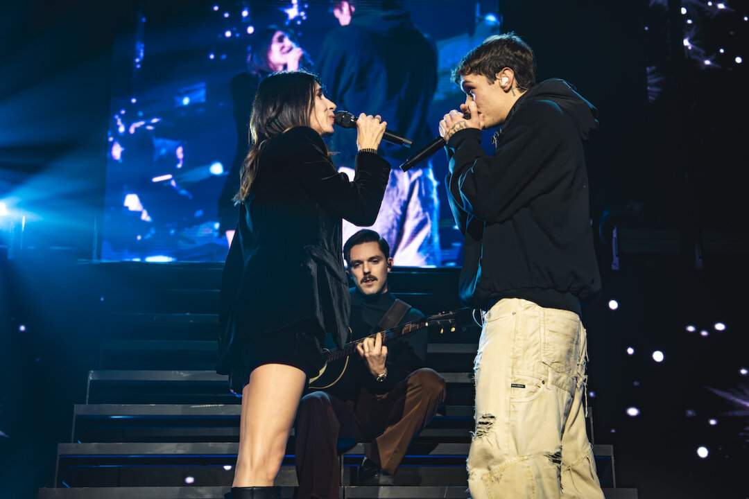 Giorgia e Blanco in duetto al Forum di Assago a Milano nel tour 2025