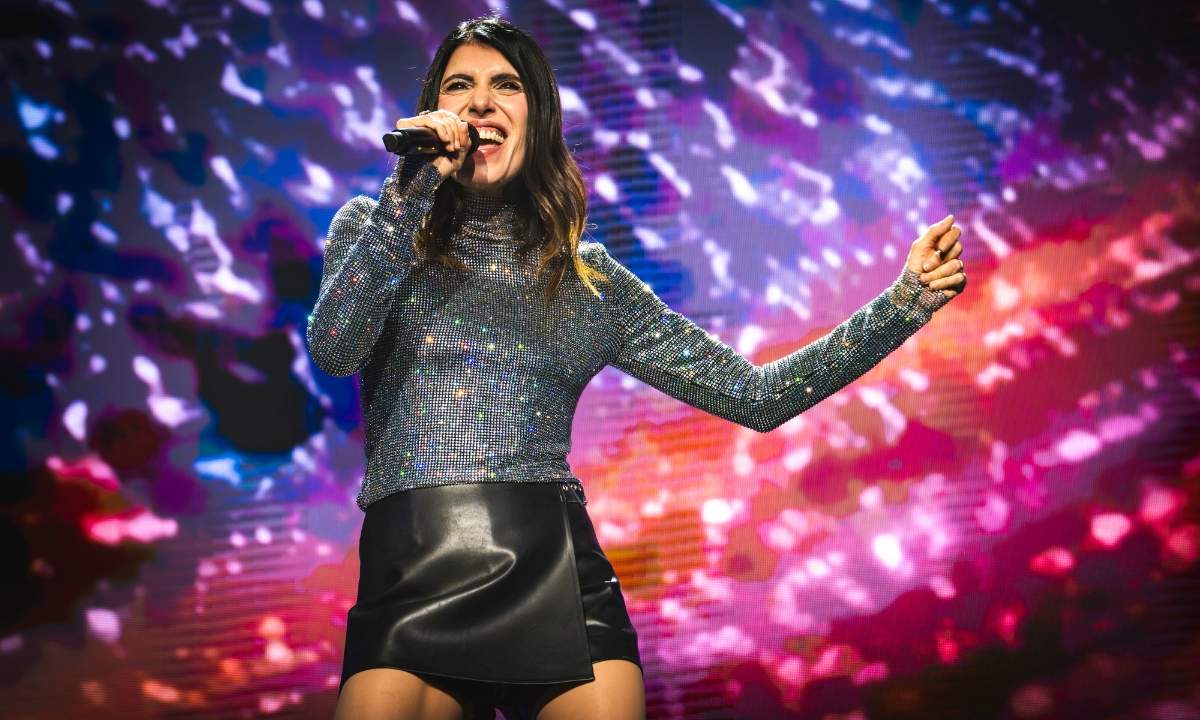 Giorgia in concerto al Forum di Assago a Milano durante il tour 2025