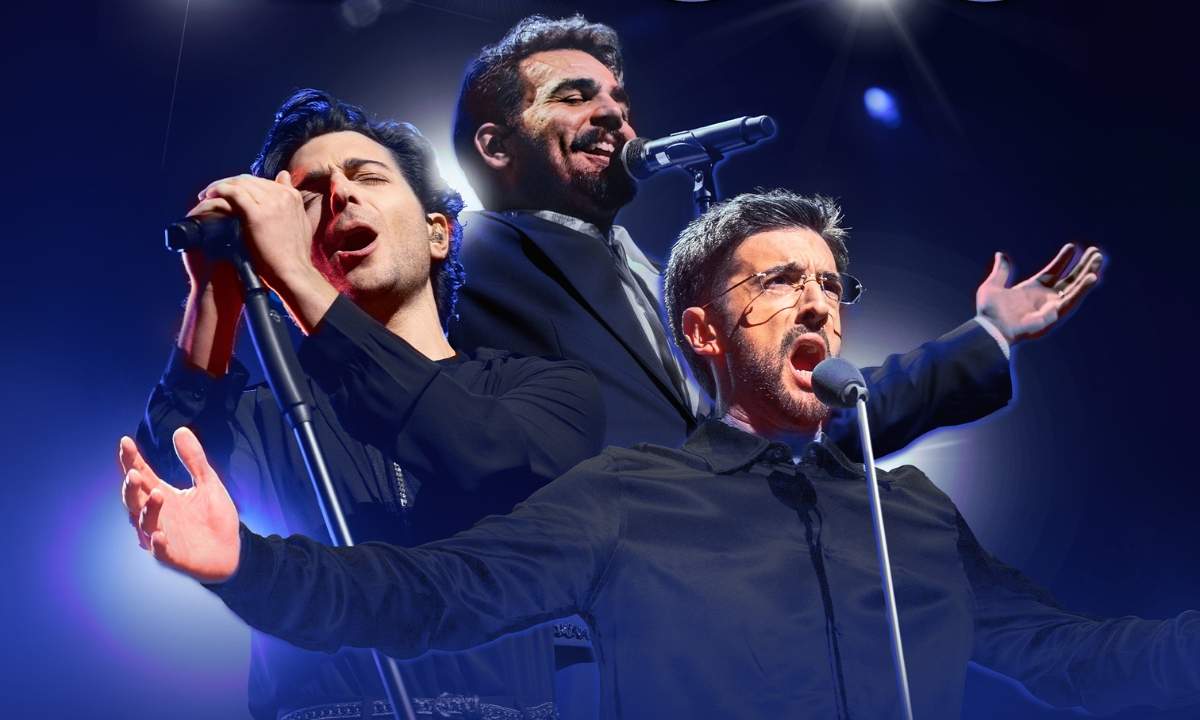 Locandina del World Tour 2026-2027 de Il Volo
