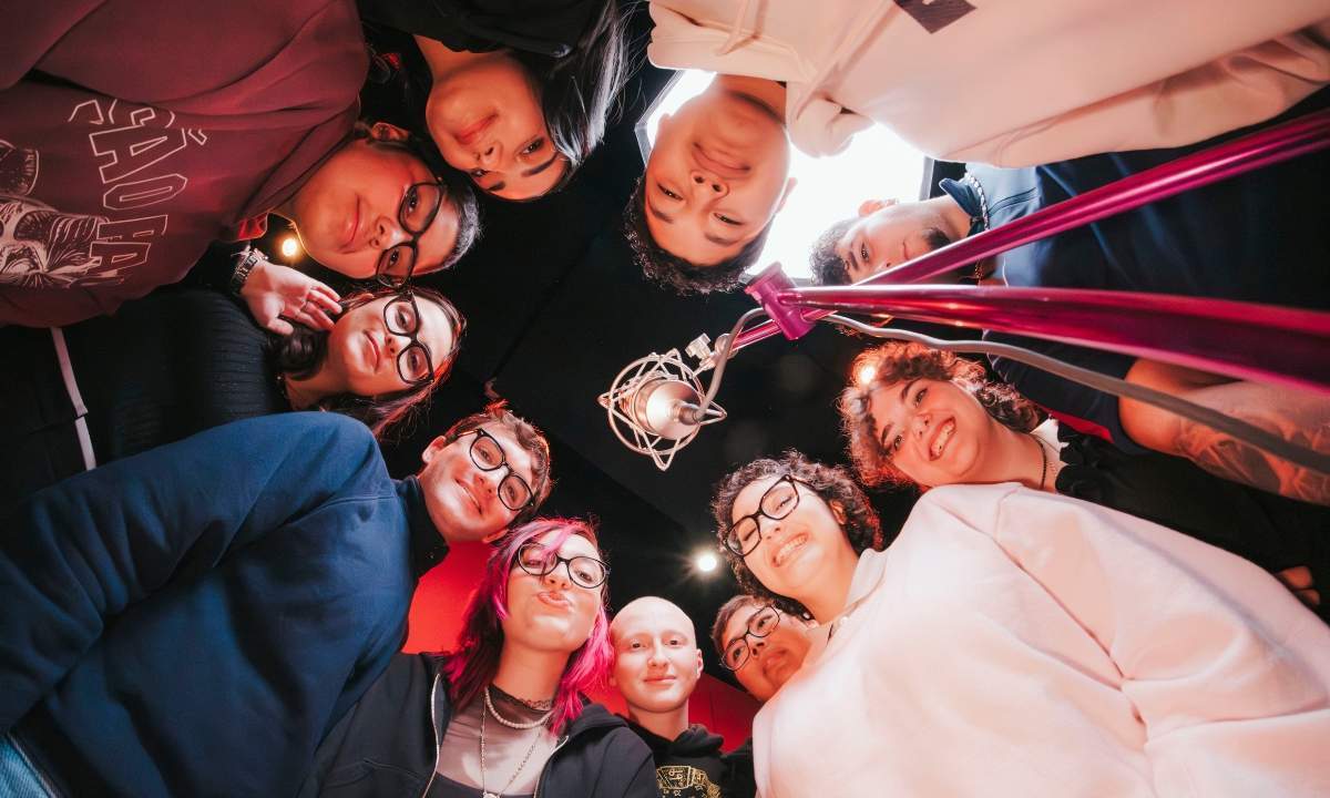 I Ragazzi del Verga insieme agli artisti per il progetto solidale “Fieri di noi – United 4 Children”