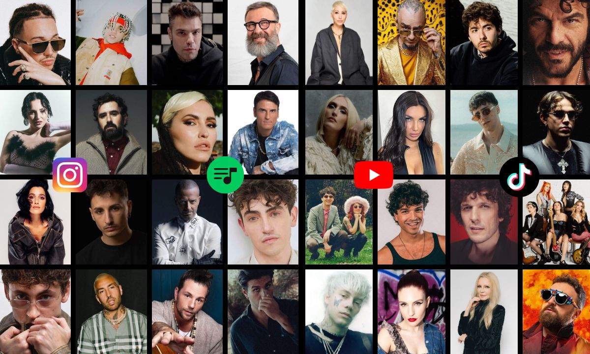Sanremo 2026 numeri: streaming e follower del cast