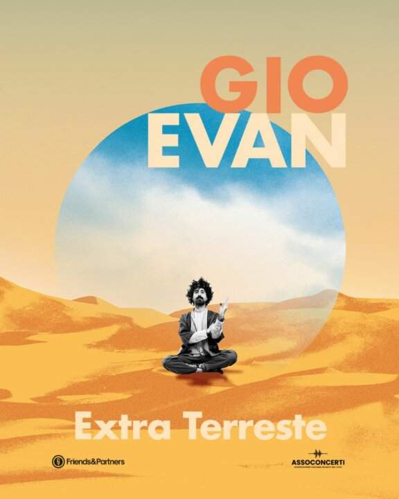 Gio Evan Locandina Extra Terreste Tour