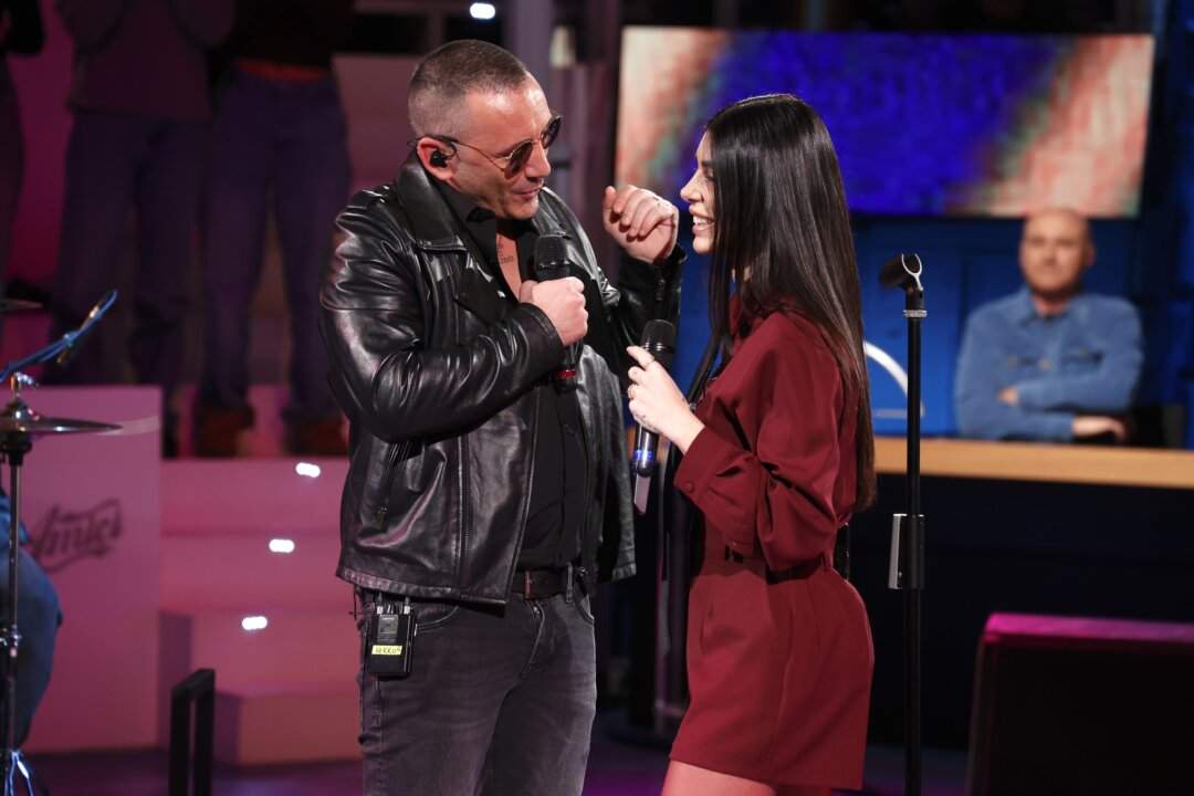 I Modà e Bianca Atzei ad Amici 25