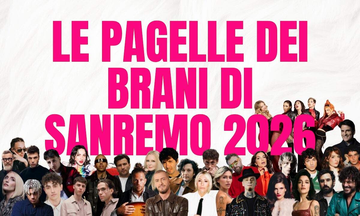 Le pagelle di All Music Italia ai brani in gara al festival di Sanremo 2026