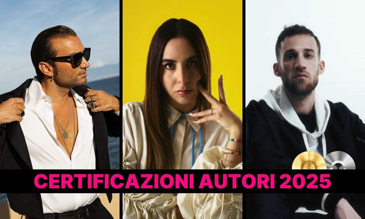 Autori più certificati FIMI 2025: Davide Petrella, Federica Abbate e Stefano Tognini