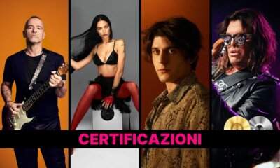 Certificazioni FIMI settimana 1 2026: Rkomi, Elodie, Gianluca Grignani ed Eros Ramazzotti
