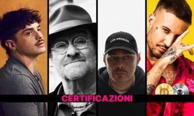 Olly festeggia il settimo disco di platino per l'album Tutta Vita - Certificazioni FIMI