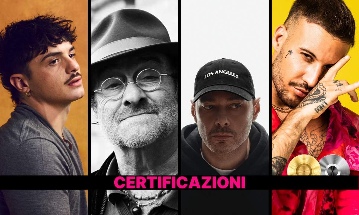 Olly festeggia il settimo disco di platino per l'album Tutta Vita - Certificazioni FIMI