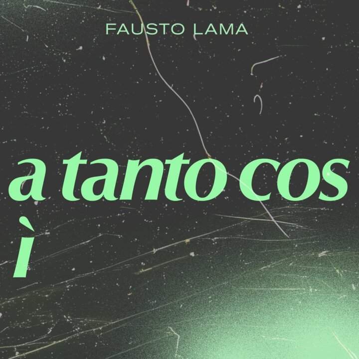 Copertina ufficiale del singolo a tanto così di Fausto Lama, uscito il 2 gennaio 2026 per Asian Fake e Warner Music Italy.