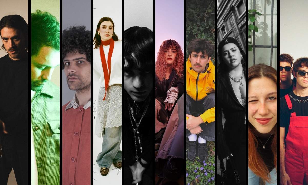 Collage dei 10 artisti emergenti selezionati da All Music Italia per il 2026